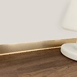 99DECO - Plinthes PVC adhésives décoratives pour sol - Lot de 25 - 200x8 cm (50m) Jaune - Laiton Martelé - vignette