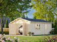 PALMAKO - Garage Roger en bois ép.44 mm avec porte en bois - Palmako - 31,7 m² - vignette