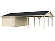 PALMAKO - Garage bois Roger avec double pergola - 64m² - vignette