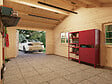 PALMAKO - Garage bois Roger avec double pergola - 64m² - vignette