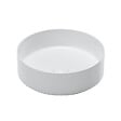 STANO - Vasque à poser ronde en céramique MENDOZA 6 coloris Ø36 cm Blanc mat - vignette