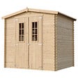 TIMBELA - Abri de jardin en bois - Stockage extérieur I236xL226xH218 cm/ 4.33 m2 - M369C - vignette