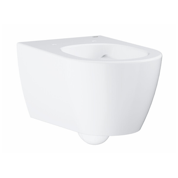 GROHE - Grohe Pack WC suspendu sans bride Essence + abattant + plaque chromée + bâti Grohe - large