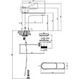 VILLEROY ET BOCH - Mitigeur lavabo  O.novo sans tirette chrome - vignette