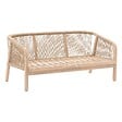 HESPERIDE - Canapé de jardin "Papouasie" acacia 2 places en polyester et acacia - vignette