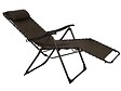 HESPERIDE - Fauteuil de jardin relax SILOS Gris anthracite - Hespéride - vignette
