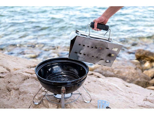 NAPOLEON - Barbecue à charbon Charcoal portatif Kettle Premium Nomade - Napoleon - large