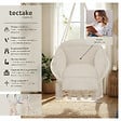 TECTAKE - Fauteuil suspendu Samira beige - vignette
