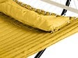 HESPERIDE - Toile de hamac matelassé jaune moutarde Akio - Hespéride - vignette