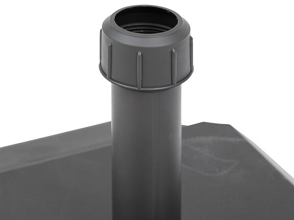 HESPERIDE - Pied de parasol Opaneo noir 39 kg avec roulettes - Hespéride - large