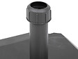 HESPERIDE - Pied de parasol Opaneo noir 39 kg avec roulettes - Hespéride - vignette