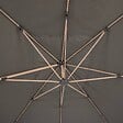 HESPERIDE - Toile de parasol "Soly" charbon 4x3m en polyester - vignette