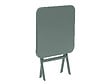 HESPERIDE - Table d'appoint carrée pliante Greensboro Olive - 40 x 40 cm - Hespéride - vignette
