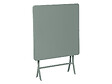 HESPERIDE - Table de jardin carrée Greensboro 70 x 70 cm Olive - Hespéride - vignette