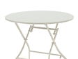HESPERIDE - Table de jardin ronde Greensboro 4 places Argile - Hespéride - vignette