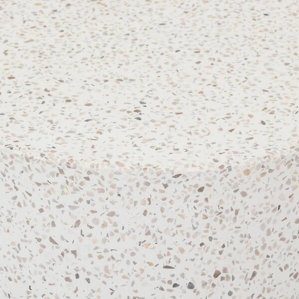 HESPERIDE - Table d'appoint de jardin "Timandra" D. 35 x H47cm en terrazzo - large