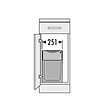 HAILO - Poubelle de cuisine tri sélectif 2 bacs encastrable sous évier 30L (24+7) Hailo Tandem - vignette