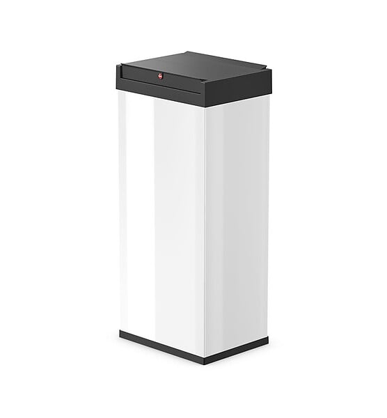 HAILO - Poubelle de cuisine grand volume 52L Hailo Big-Box Swing XL Coloris - Blanc - large