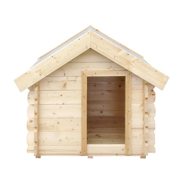TIMBELA - Petite niche pour chien - H80 x 76 x 99 cm / 0,43 m2 - Timbela M401 - large