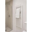 STANO - Radiateur sèche-serviettes eau chaude CODA 120 x 40 cm blanc - vignette