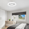 COOL CLIMA - Ventilateur de plafond avec éclairage Led + télécommande - vignette