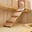 TECTAKE - Cage pour rongeurs 95 x 50 x 50 cm marron - vignette