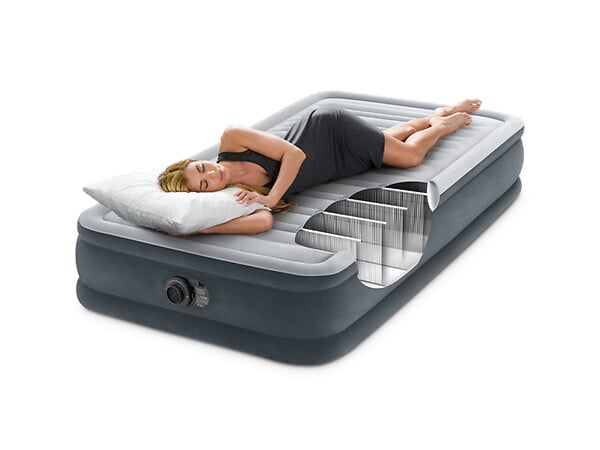 INTEX - Matelas gonflable Comfort Plush 1 place - Intex - large