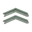 TIMBELA - Bordure De Jardin Décorative En Plastique Vert- 10 M De Long X 6 Cm De Haut - vignette