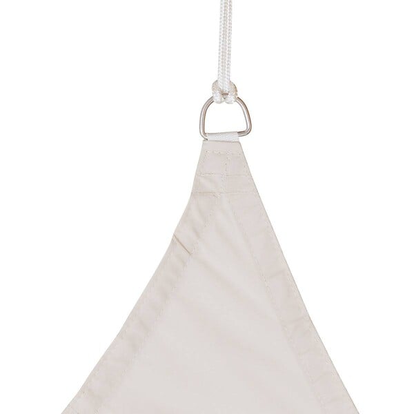 HESPERIDE - Voile d'ombrage rectangulaire "Curacao" blé 3 x 2m en polyester - large
