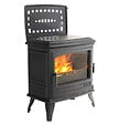 GODIN - Poêle à Bois Fonte 7kw Anthracite - 366149 - vignette