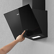 CIARRA - Hotte Murale Inclinée 60cm 350m³/h 3 Vitesses - vignette