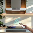 CIARRA - Hotte Apisrante 60cm 650 m³/h 4Vitesses Booster Fonction APP+WIFI CD6102W - vignette