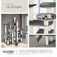 TECTAKE - Arbre à Chat Entissar 214 cm gris - vignette