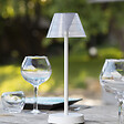 LUMISKY - Lampe de table sans fil BEVERLY blanc H34cm - vignette