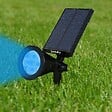 LUMI JARDIN - 2 Spots solaires projecteurs SPIKY Multicolore 100LM - vignette