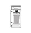 HAILO - Poubelle de cuisine encastrable 40L Hailo Easy Cargo - vignette