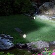 LUMI JARDIN - Spot solaire projecteur SPIKY Blanc froid 100LM - vignette