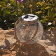 LUMISKY - Lot de 2 boules solaires CRACK BALL CORD H13cm - vignette