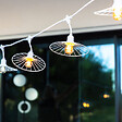 LUMISKY - Guirlande CHIC CAGE Blanc 10 ampoules E27 6M - vignette