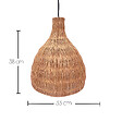 LUMISKY - Suspension solaire bohème BELLA SOLAR H38cm - vignette