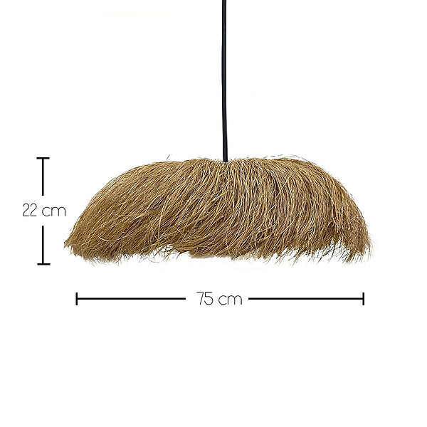 LUMISKY - Suspension solaire bohème HAVANA SOLAR D75CM - large