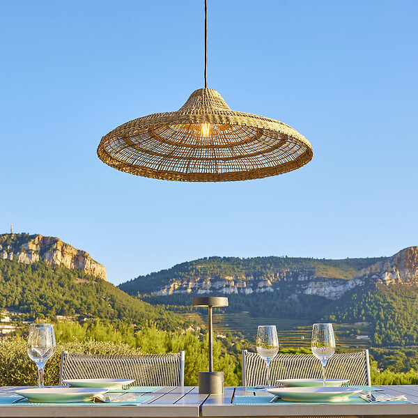 LUMISKY - Suspension solaire bohème FREYA LONG SOLAR D70 cm - large