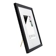 CEANOTHE - Cadre photo Wild noir 18x24 cm avec passe-partout 10x15 cm - vignette