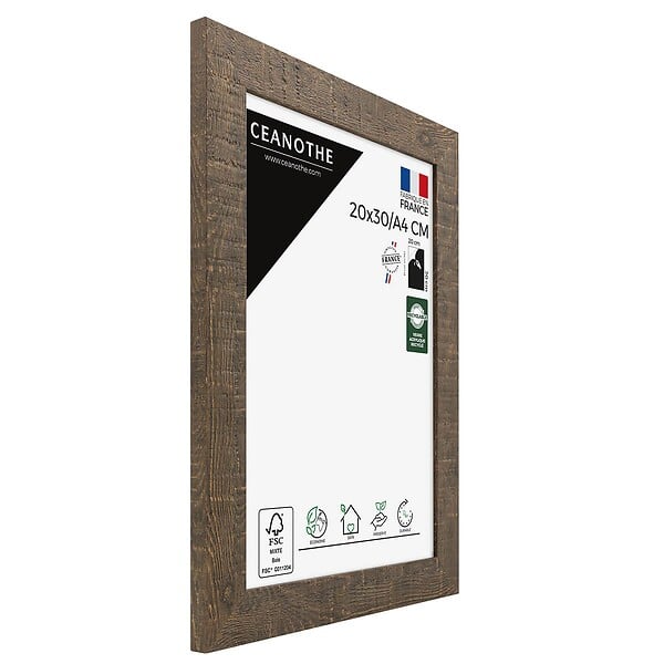 CEANOTHE - Cadre photo Fauve 20x30 cm/A4 - large