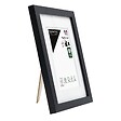 CEANOTHE - Cadre photo Wild noir 13x18 cm avec passe-partout 9x13 cm - vignette