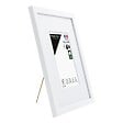 CEANOTHE - Cadre photo Wild blanc 18x24 cm avec passe-partout 10x15 cm - vignette