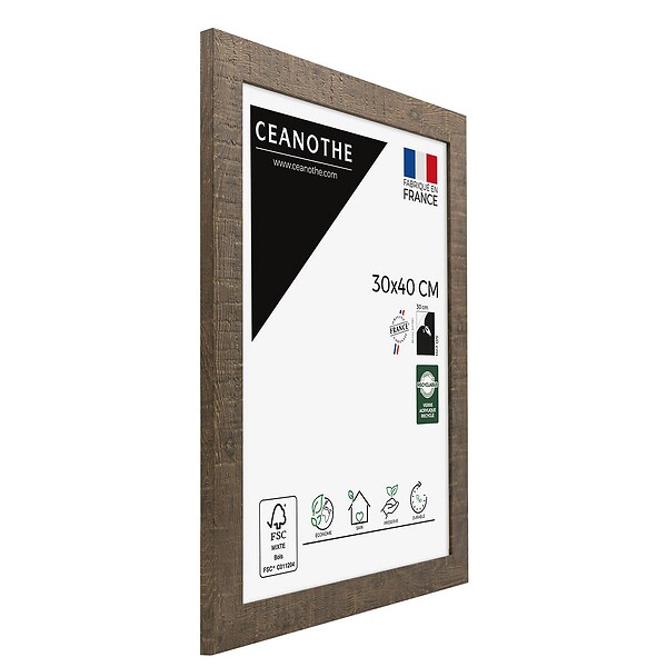 CEANOTHE - Cadre photo Fauve 30x40 cm - large