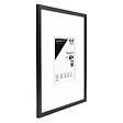 CEANOTHE - Cadre photo Wild noir 30x40 cm avec passe-partout 15x20 cm - vignette