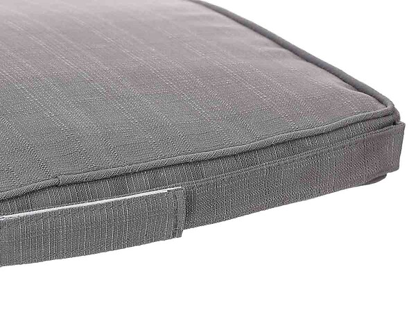 HESPERIDE - Galette de chaise de jardin 40 x 40 cm Ardoise - Hespéride - large