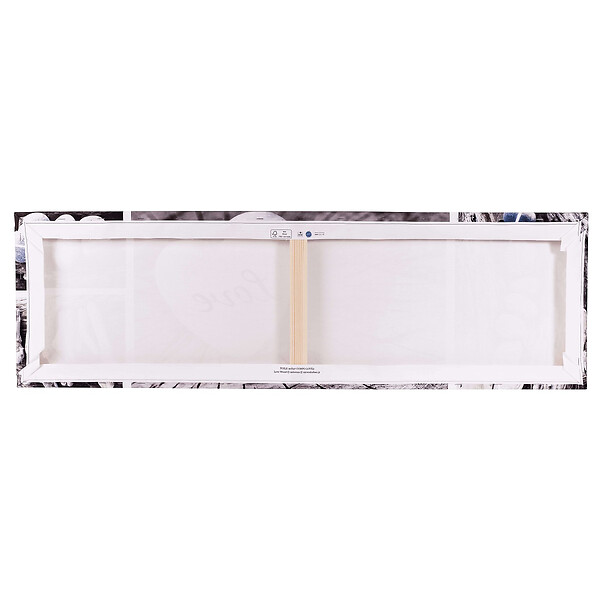 CEANOTHE - Tableau sur toile golden dune 45x135 cm - large